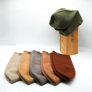 Merino Wool Beanie - Earthy shades