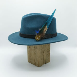 Woolfelt Fedora - Teal