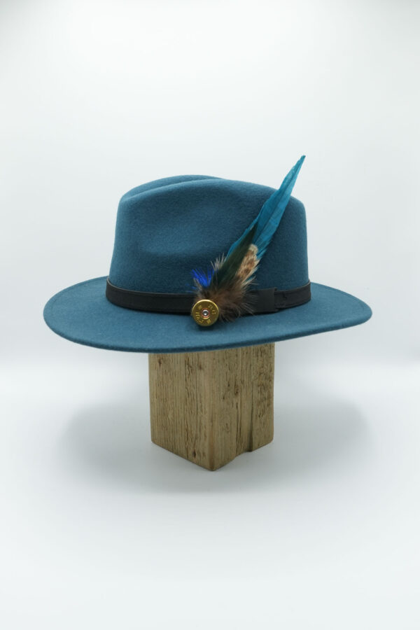 Woolfelt Fedora - Teal