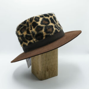 Unique animal print Fedora