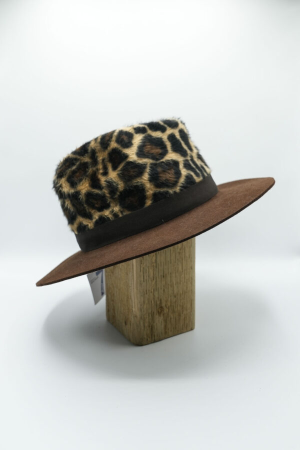 Unique animal print Fedora
