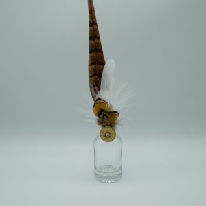 Feather brooch/ hat pin