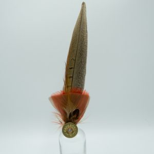Feather brooch/ hat pin