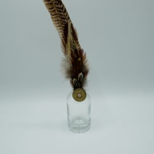 Feather brooch/ hat pin