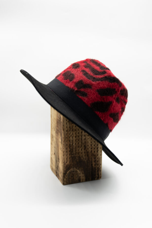 Unique animal print Fedora