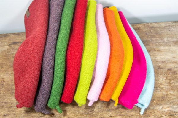 Merino Wool 3 Way Beret - Bright shades - Image 3