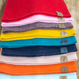 Merino Wool Beanie - Bright shades