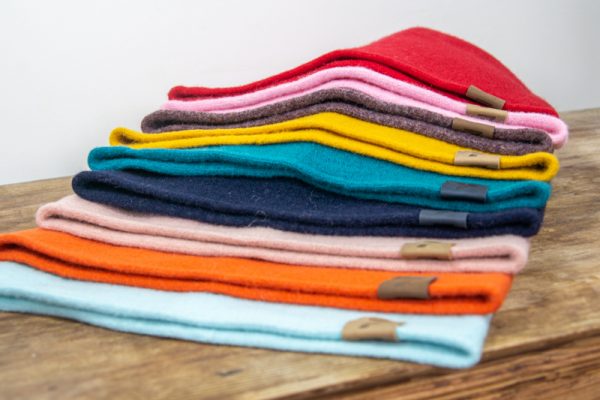 Merino Wool Beanie - Bright shades - Image 4