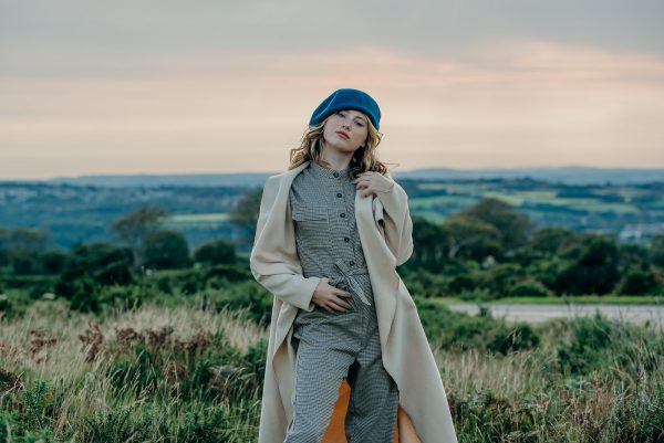 Merino Wool 3 Way Beret - Blue shades - Image 2