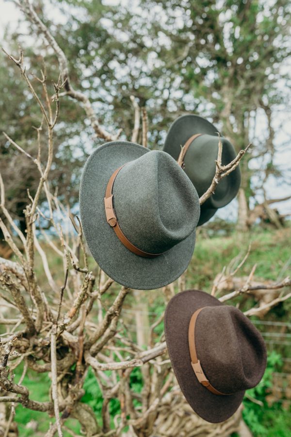Woolfelt fedora - Camel - Image 3