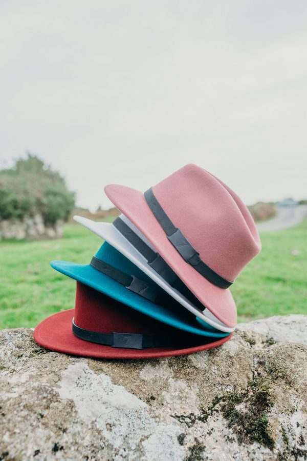Woolfelt fedora - Mustard - Image 4